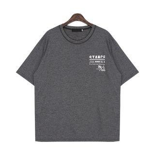 Plus Size Stance Printed Boxy T-shirt
