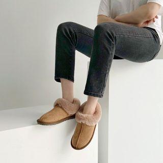 Faux-shearling Snow Shoes