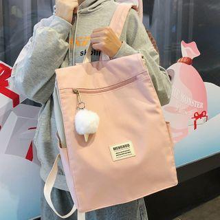 Bobble Flap Nylon Backpack