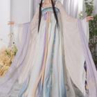 Traditional Chinese Sheer Dress Set