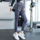 Sport Mock Two Piece Yoga Pants