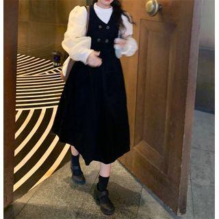 Sleeveless Double Breasted Dress / Blouse