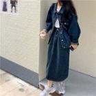 Loose-fit Denim Jacket / Denim Midi Skirt (various Designs)
