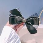 Bow Hair Clip Bow - White - One Size