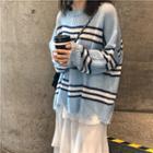 Oversize Stripe Sweater