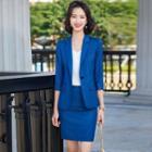 Blazer / Camisole Top / Pencil Skirt / Set