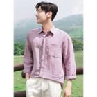Loose-fit Linen Shirt In 8 Colors