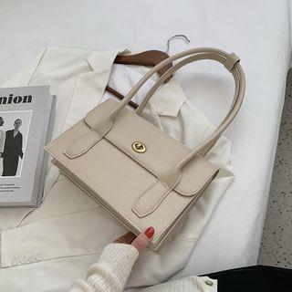 Plain Flap Handbag