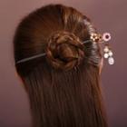 Agate Floral Hair Stick