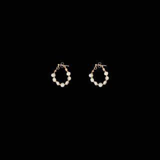 Faux Pearl Drop Earring 1 Pair - Stud Earrings - One Size