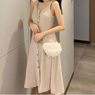Double Strap A-line Dress