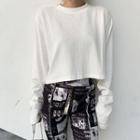Loose-fit Crop T-shirt