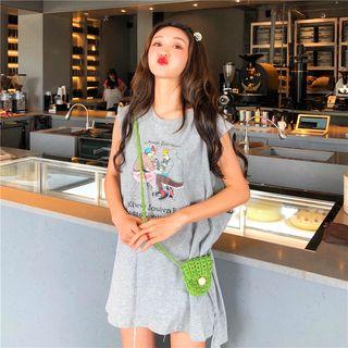 Print Tank Top Dress
