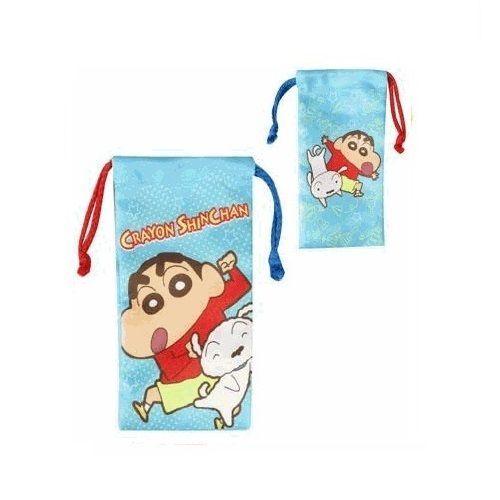 Crayon Shin-chan Drawstring Pouch 19cm X 11cm 1 Pc