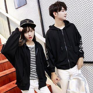 Couple Matching Batwing Smiley Jacket