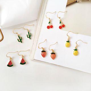 Glaze Fruit / Cactus Dangle Earring