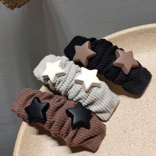 Star Fabric Hair Clip