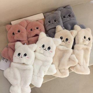 Cat Touchscreen Mittens