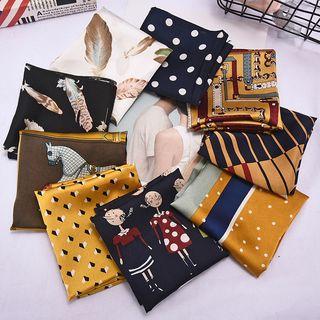 Printed Chiffon Pocket Square