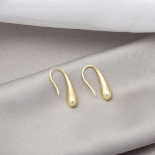 Alloy Drop Earring 1 Pair - E3228 - Gold - One Size