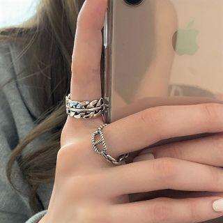 Chained Alloy Ring (various Designs)