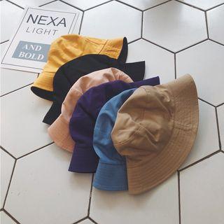 Reversible Plain Bucket Hat