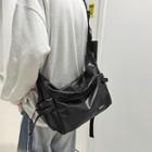 Applique Mesh Panel Crossbody Bag (various Designs)