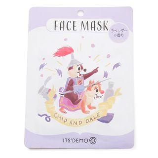 Its Demo - Disney Face Mask (chip & Dale) (lavender) One Size