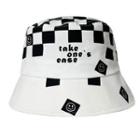 Checkerboard Bucket Hat