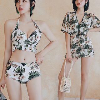 Floral Print Bikini Top / Bottom / Cover-up / Accessory / Set
