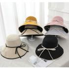 Piped Knit Foldable Bucket Hat