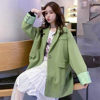 Overlay Midi Skirt / Blazer
