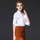 Lace-up Shirt