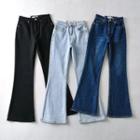Regular Waist Bootcut Jeans