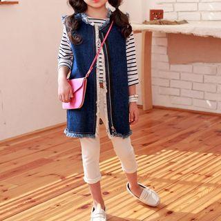 Long Denim Vest