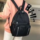 Zipper Accent Backpack