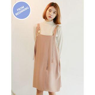 Strap-detail Jumper Dress