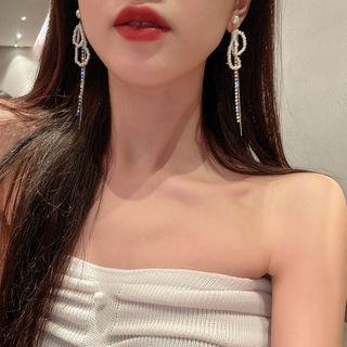Drop Earring 1 Pair - Drop Earring - Gold - One Size
