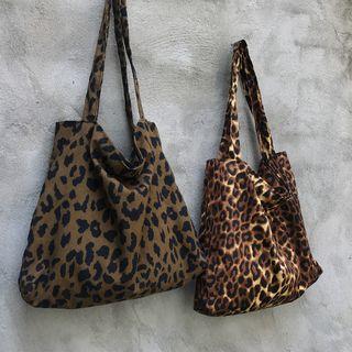 Leopard Print Tote Bag