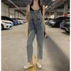 Denim Jumper Pants / Tank Top