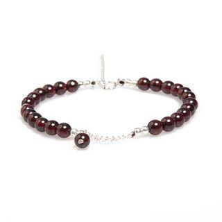Faux Gemstone Bead Bracelet