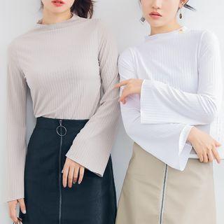 Bell Long-sleeve Knit Sweater