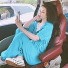 High-waist Wide Leg Jumpsuit