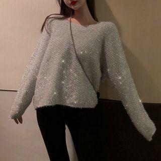 Glitter Oversize Sweater