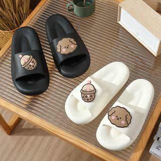 Dog Bubble Tea Slippers