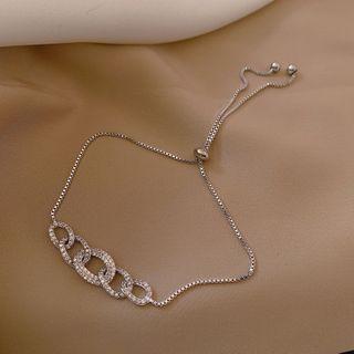 Alloy Bracelet 1 Piece - As Shown In Figure - One Size