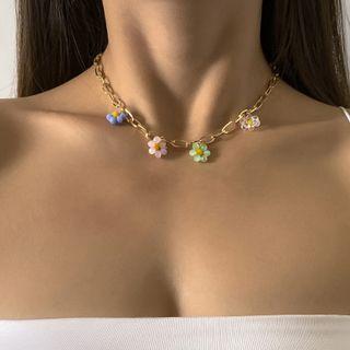 Daisy Alloy Necklace