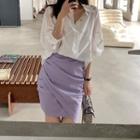 Sleeveless Top / Pencil Skirt
