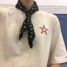 Star Embroidered Loose-fit Short-sleeve T-shirt
