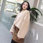 Loose-fit Faux-fur Pullover